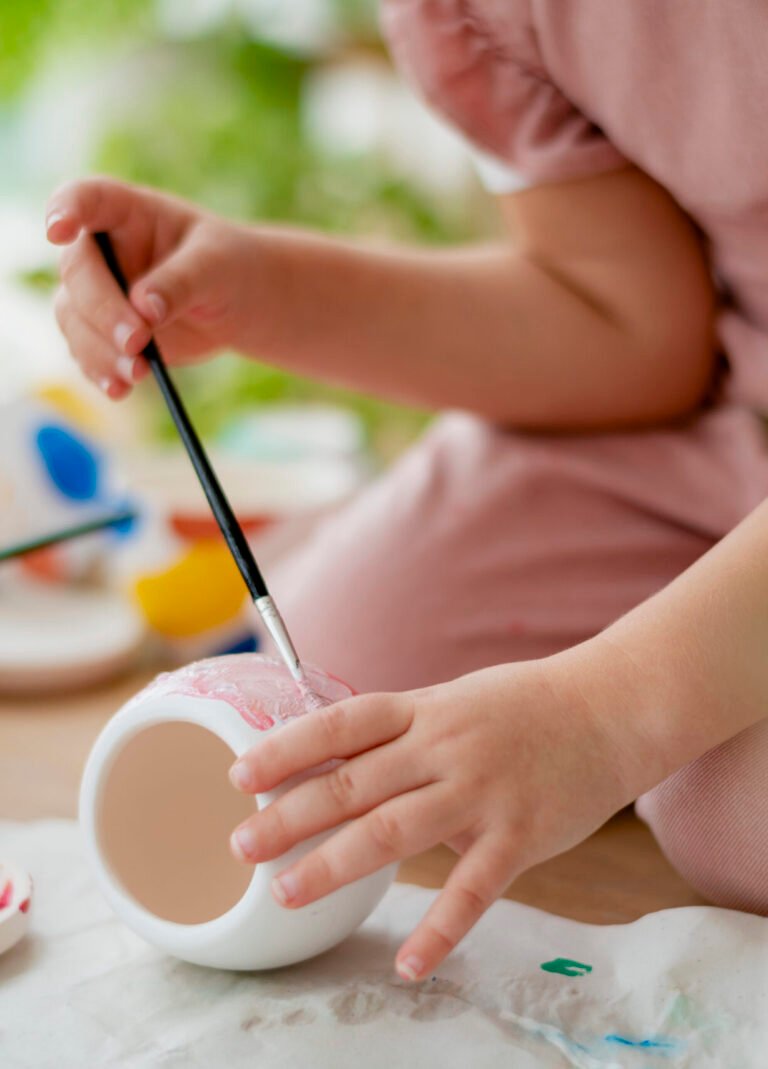 painting kids gardening activities